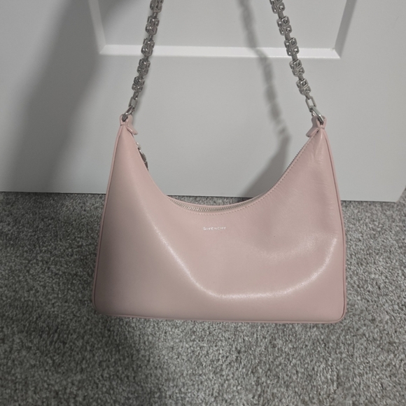 Givenchy Blush Pink Shoulder Bag with Silver Chain - Picture 2 of 4
